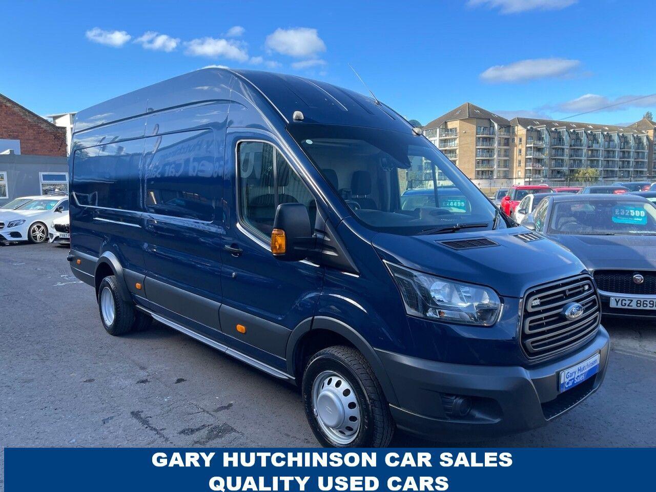 Blue ford hotsell transit van